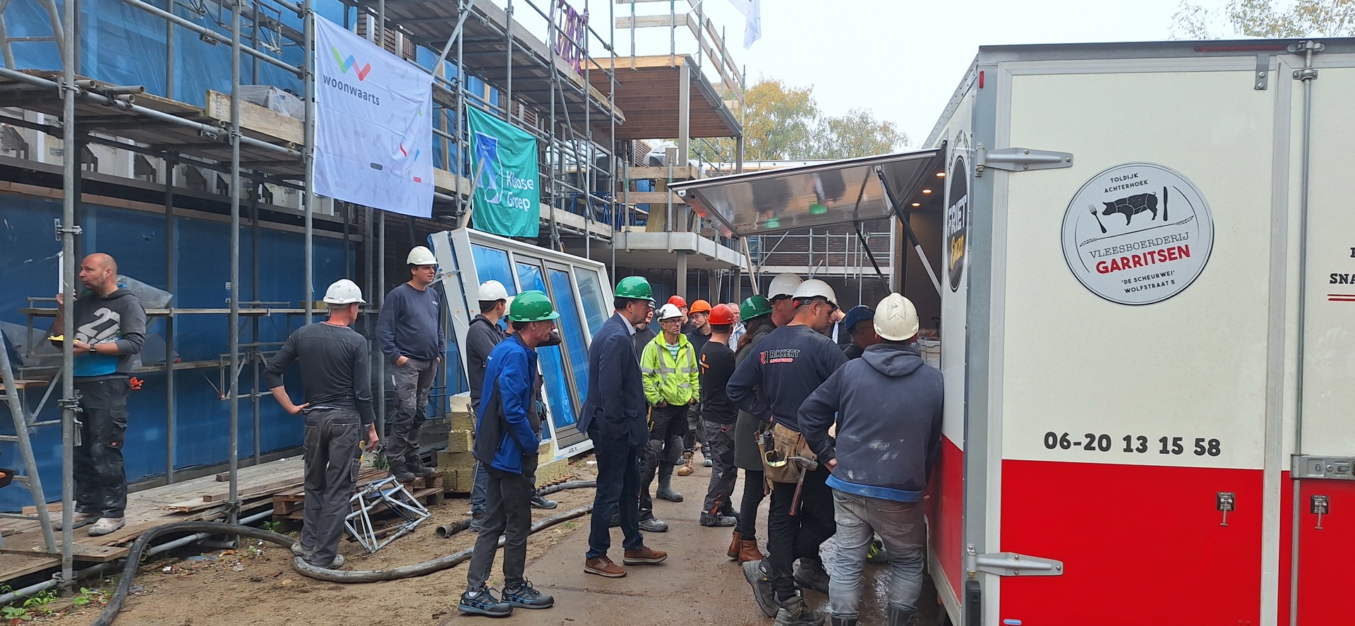 Woongebouw Vlierestraat volop in de bouw