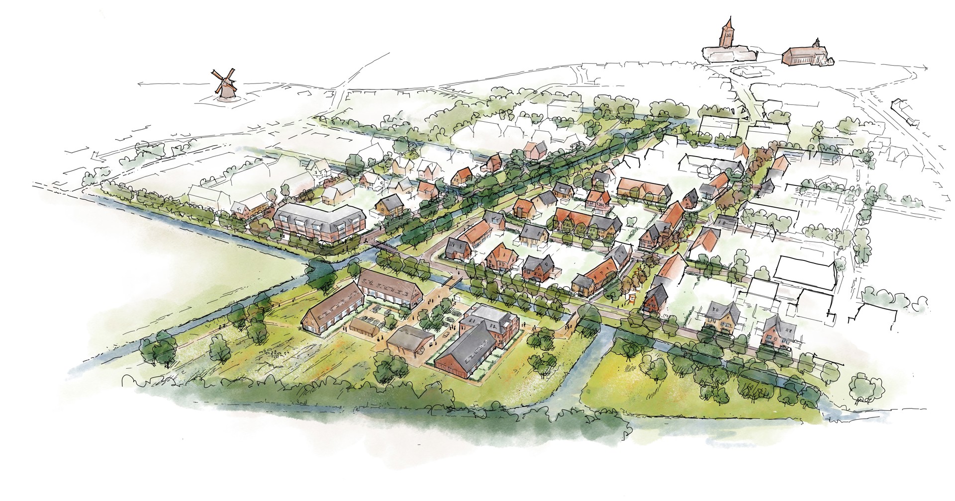 Schets Stedenbouwkundig Plan Winssn Park