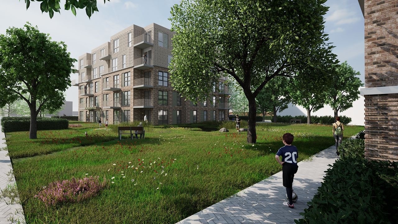 Woongebouw De Waard in Druten