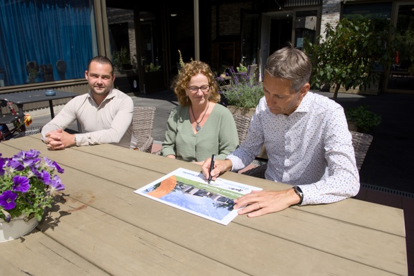 Wollewei overeenkomst tekenmoment