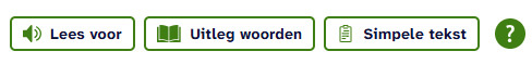 Voorbeeld van de Tolkie Leeshulp op onze website