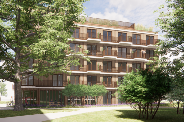 Nieuw woongebouw in Goffert Nijmegen